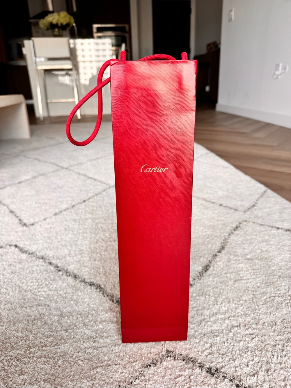 Cartier- Gift Bag for champagne/drinks